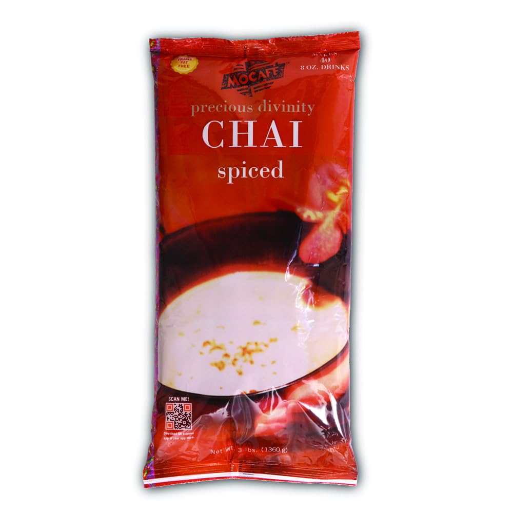 Mocafe Precious Divinity Spiced Chai Latte, 3 Pound -- 4 per case.