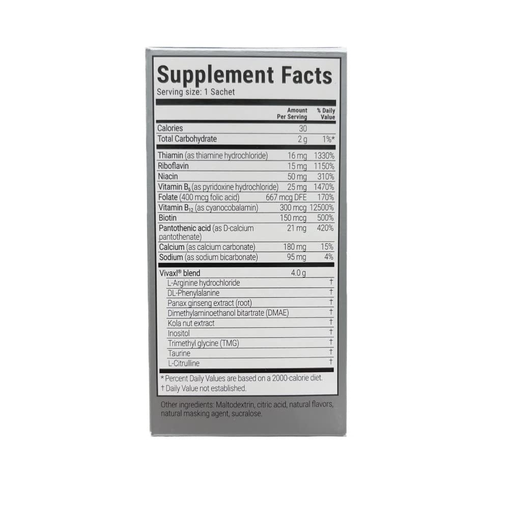 Nutraceutics Vivaxl, 20 Sachets (Pack of 2)