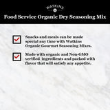 Watkins Organic Gourmet Dry Seasoning Mix, Chili, 18.3 Ounce (Pack of 1)