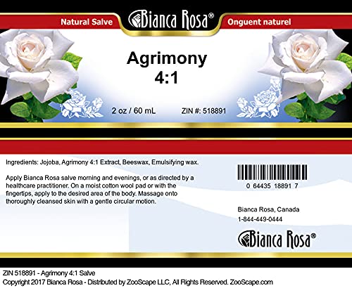 Bianca Rosa Agrimony 4:1 Salve (2 oz, ZIN: 518891) - 2 Pack
