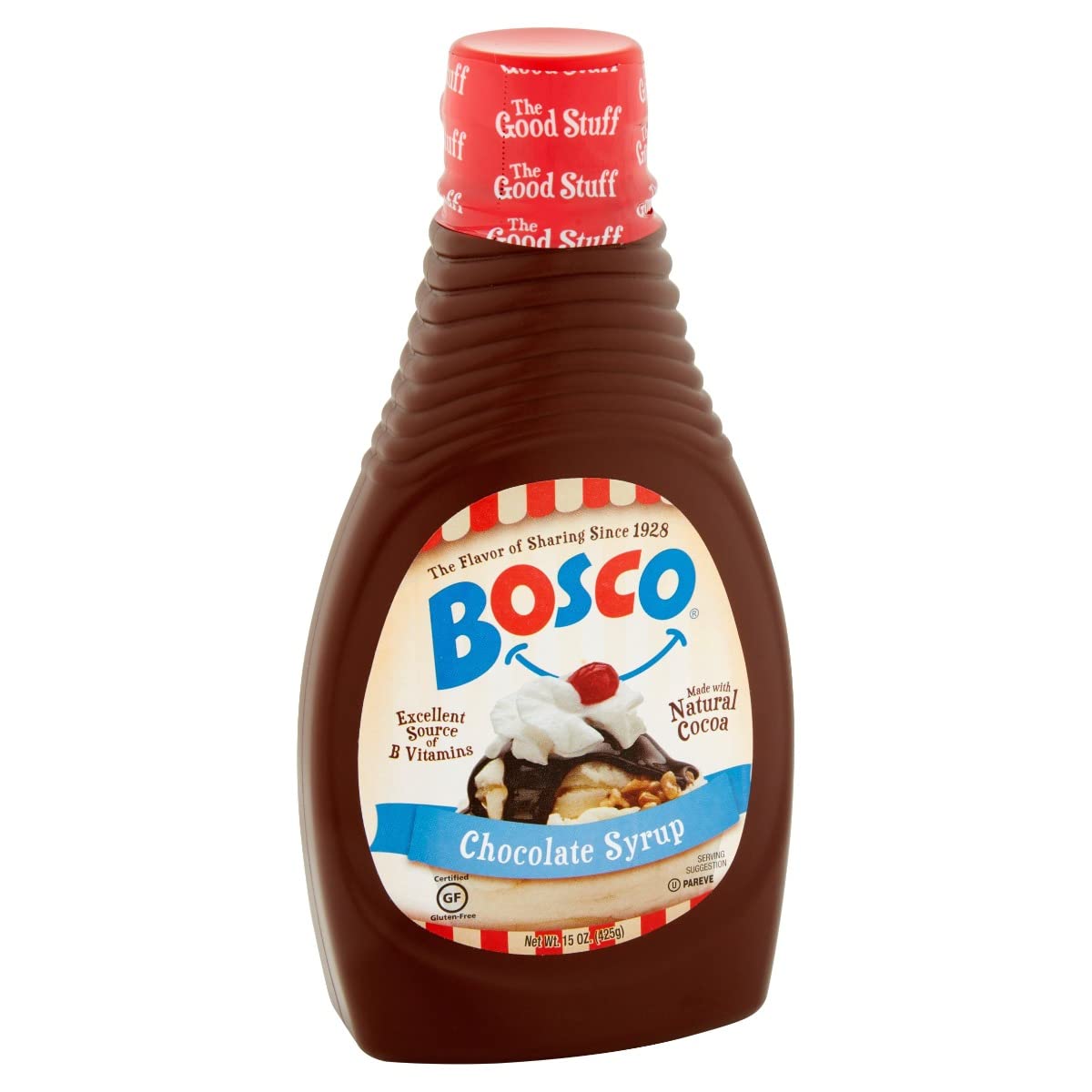 Bosco Syrup, Chocolate, 15 Ounce
