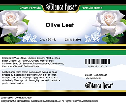 Bianca Rosa Olive Leaf Cream (2 oz, ZIN: 512801) - 3 Pack
