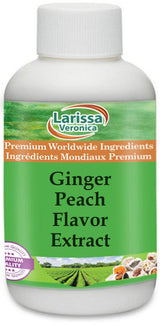 Ginger Peach Flavor Extract (8 oz, ZIN: 529207) - 3 Pack