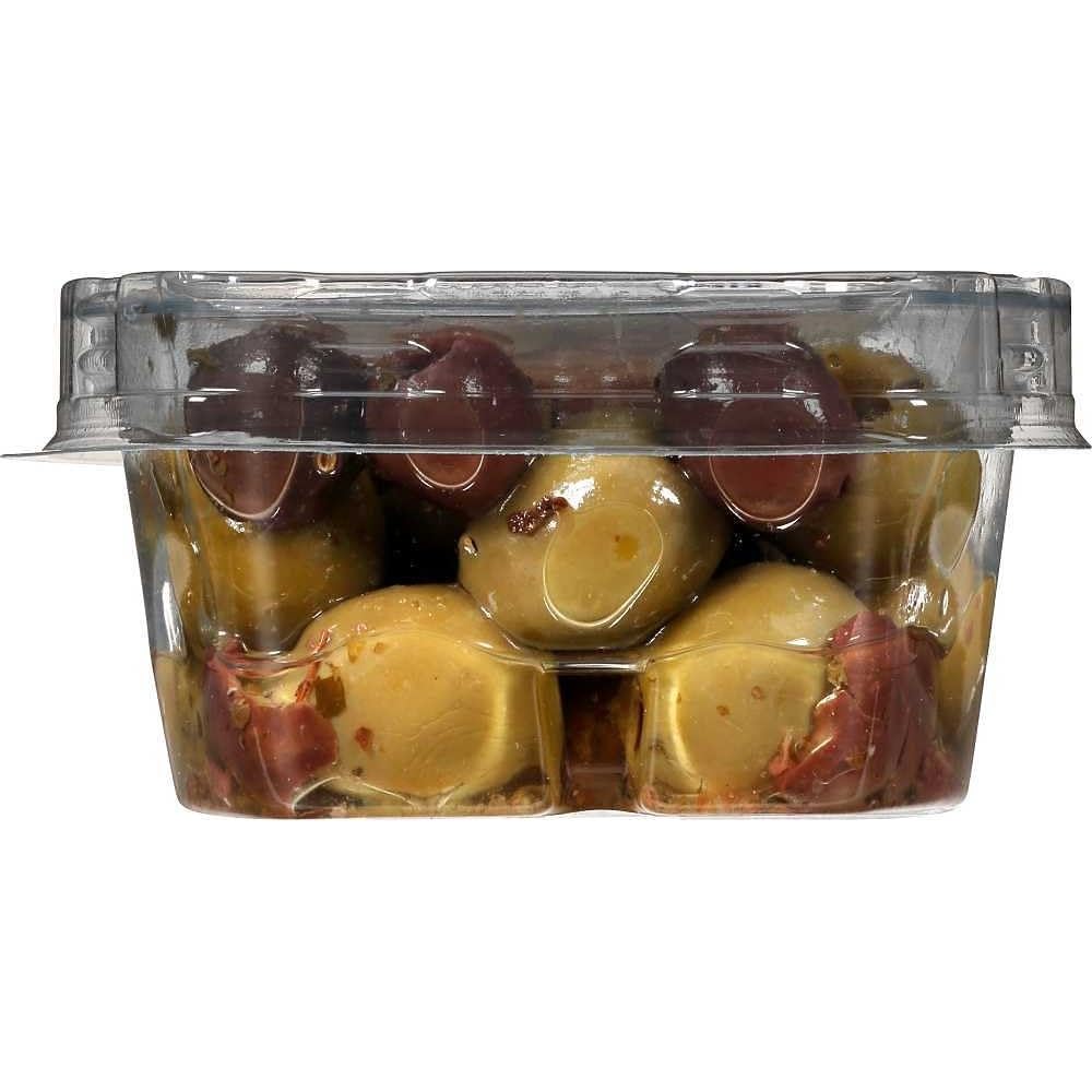 Fresh Pack Sicilian Pitted Olive Mix With Herb, 4.4 oz, 4 Packs