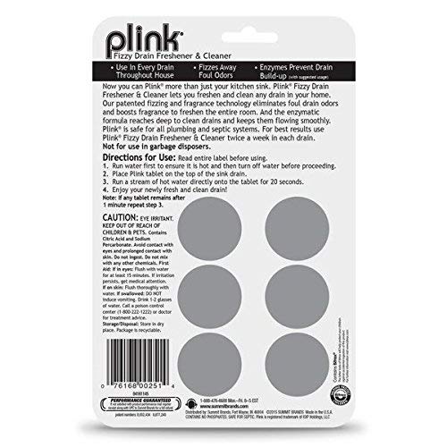 Plink Washer, Dishwasher and Drain Freshener Cleaner Bundle