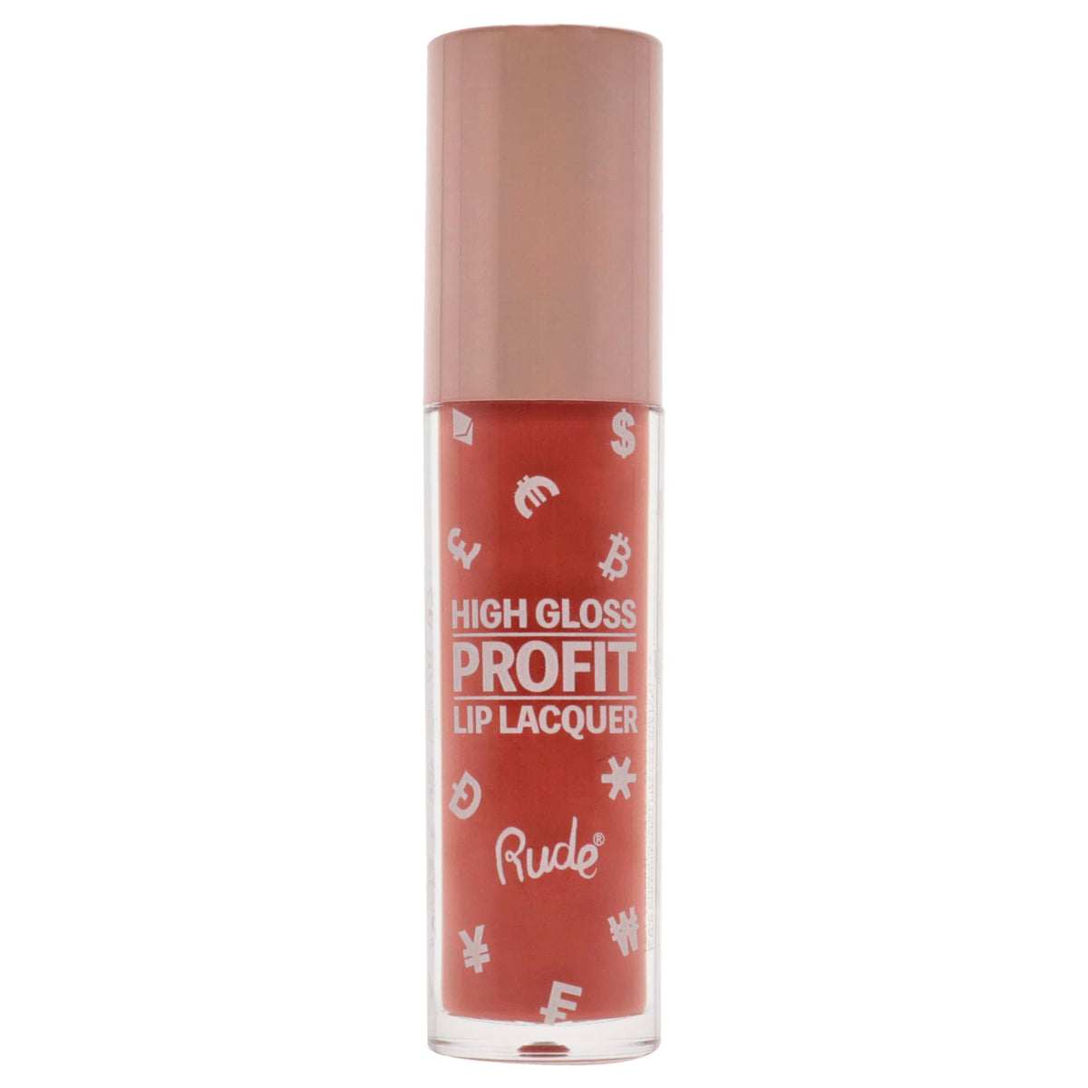 High Gloss Profit Lip Lacquer - Dogecoin by Rude Cosmetics for Women - 0.141 oz Lip Gloss