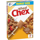 Wheat Chex Breakfast Cereal, Homemade Chex Mix Ingredient, Family Size, 19 oz