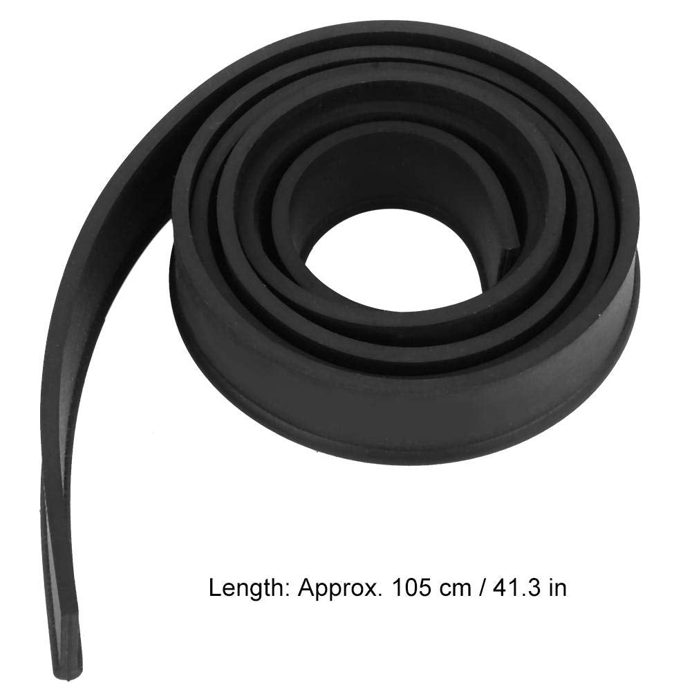 Premium Replacement Squeegee Rubber - Universal 15" 13.5" 20" 12" Flexible Silicone Blade for Window, Shower, Mirror & Car Glass, Streak-Free