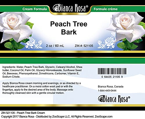 Bianca Rosa Peach Tree Bark Cream (2 oz, ZIN: 521105) - 2 Pack