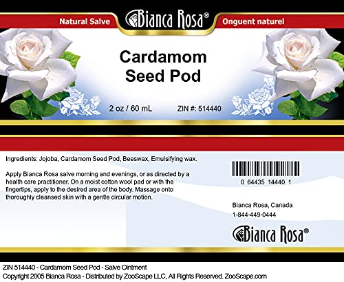 Bianca Rosa Cardamom Seed Pod - Salve Ointment (2 oz, ZIN: 514440)