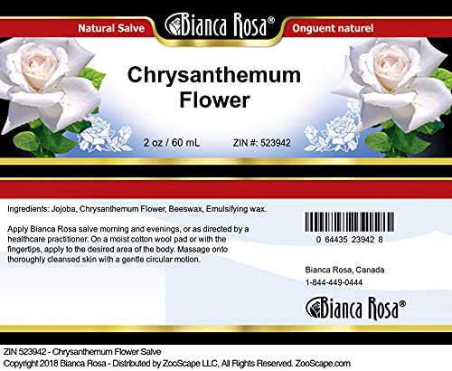 Bianca Rosa Chrysanthemum Flower Salve (2 oz, ZIN: 523942)
