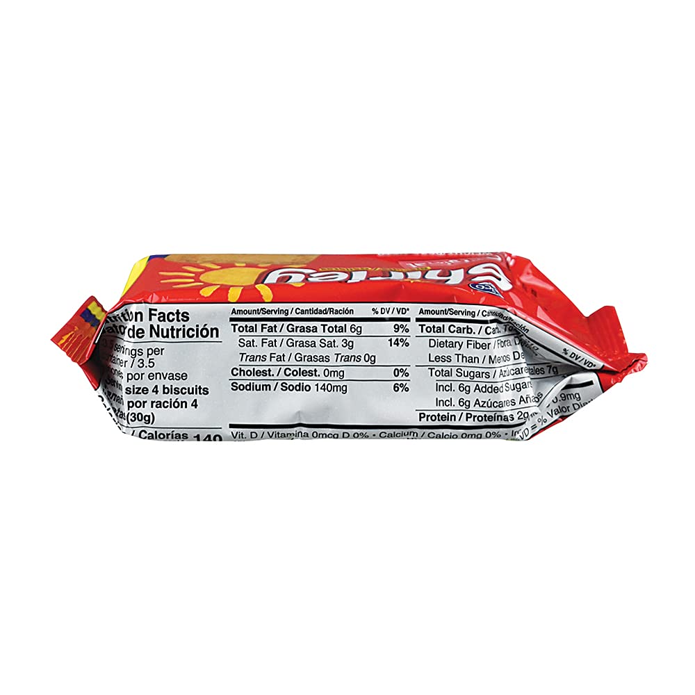 Wibisco Shirley Biscuits Original (4 Packs of 3.7oz Each)