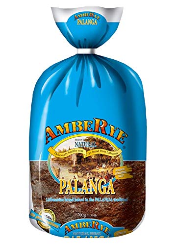 Authentic Imported Lithuanian Palanga Rye Bread 700G Pack Of 2