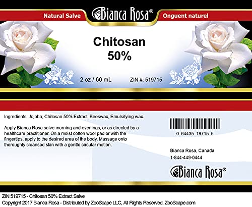 Bianca Rosa Chitosan 50% Salve (2 oz, ZIN: 519715) - 2 Pack