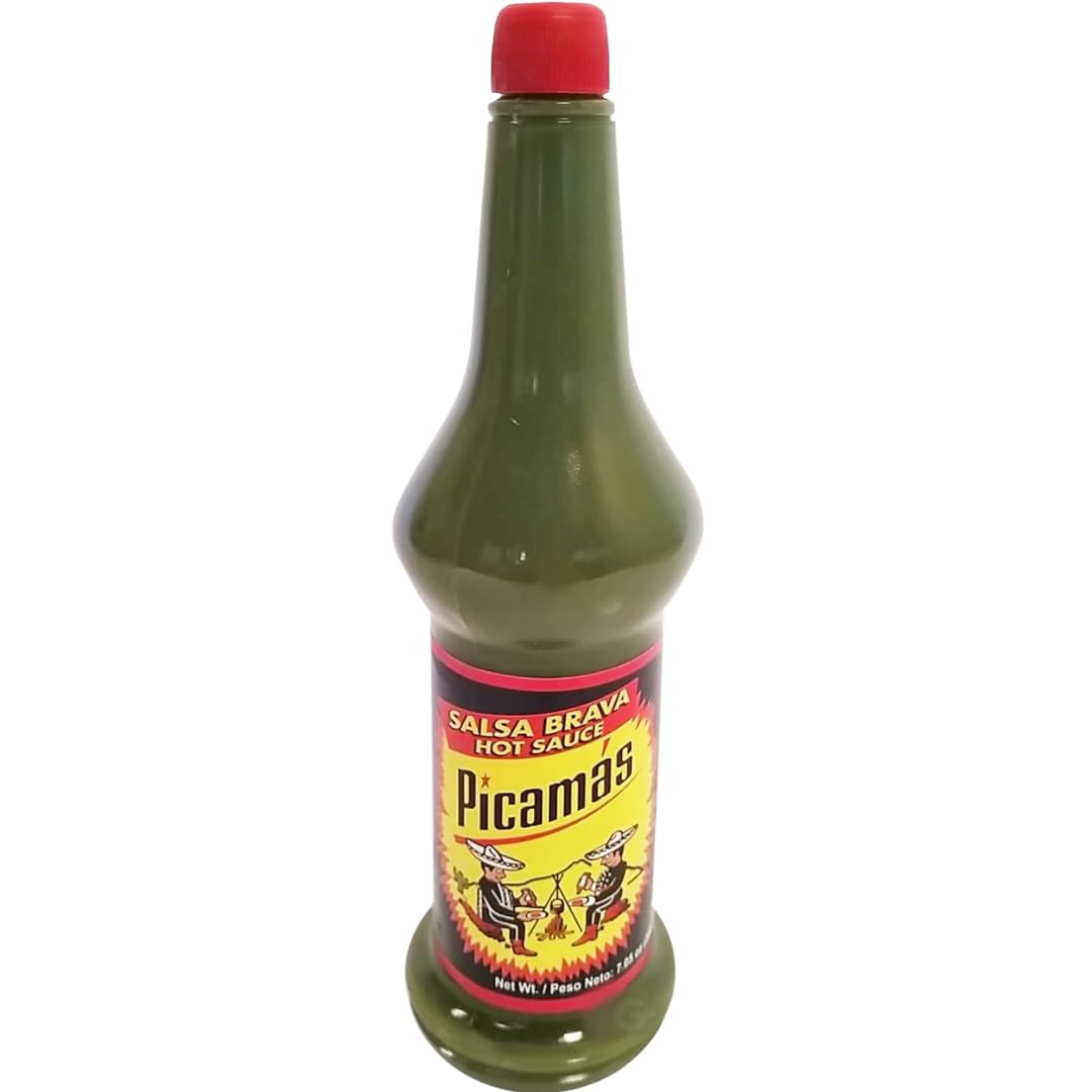 Picamas Hot Sauce & Salsa Brava 7.05 oz. from Guatemala (2 Pack)