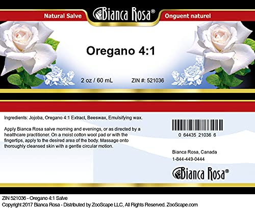 Bianca Rosa Oregano 4:1 Salve (2 oz, ZIN: 521036)