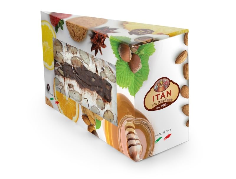Soft Nougat and Gianduja Torrone cake 100g Slice (3 pcs)