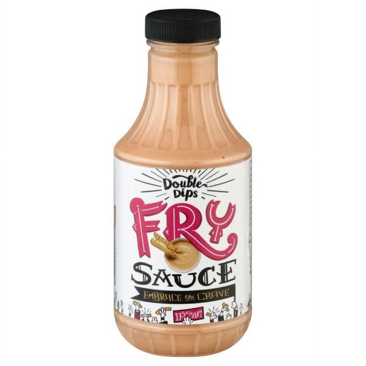 Stephen’s Double Dips Zesty Dipping for Burgers & Sandwiches, Fry Sauce 13.9 oz (Pack of 6)