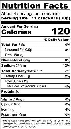 Stonewall Kitchen Avocado Oil & Sea Salt Cracker, 4.4 ounces
