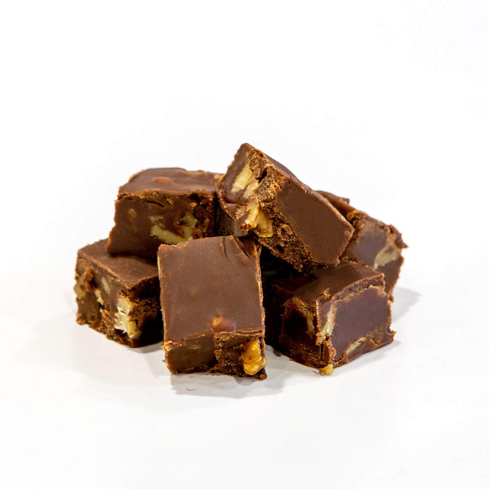 Celebration Fudge Gift Box, 2 Pounds Fudge (Chocolate Walnut)