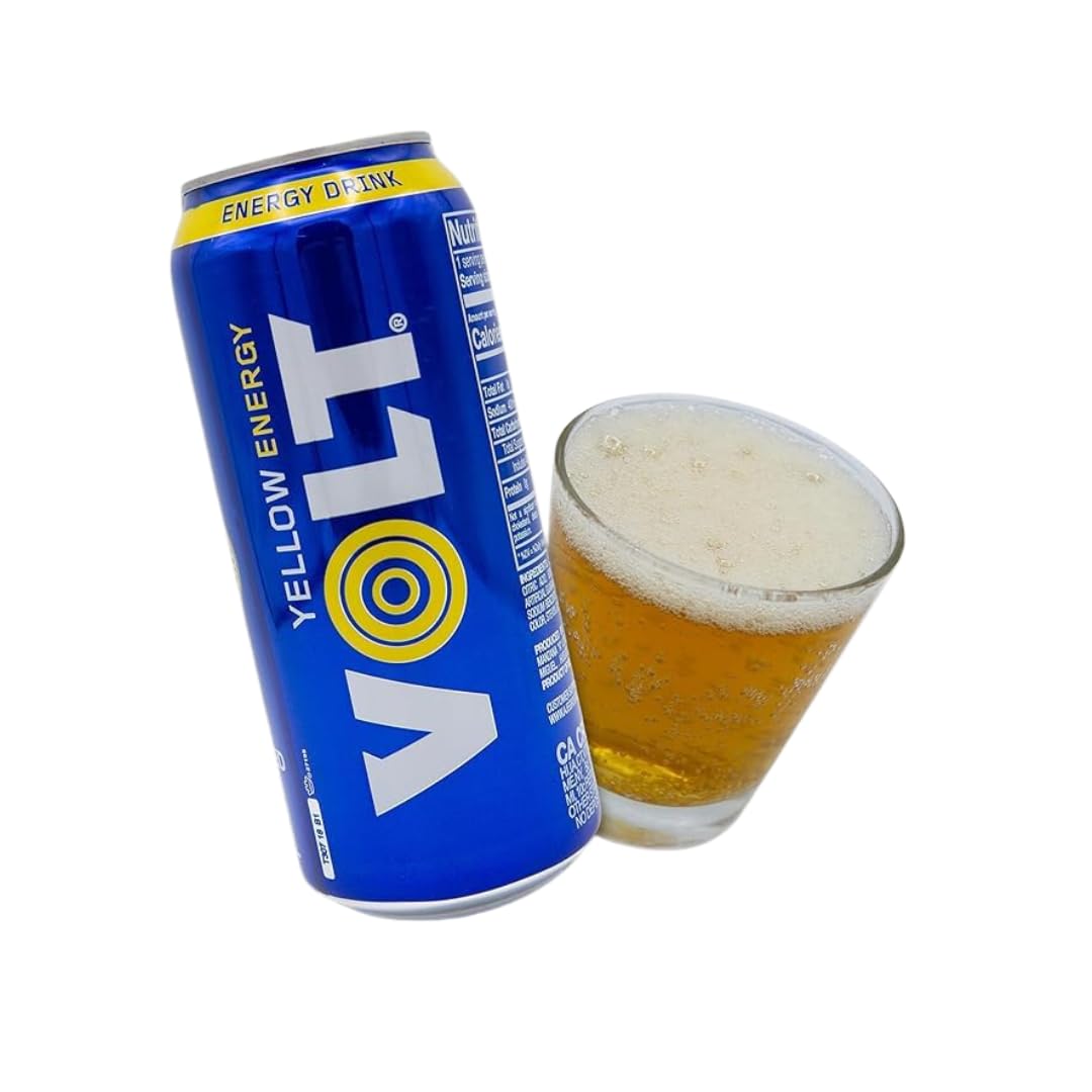 VOLT Yellow Energy - Energy Drink (16 fl. oz. 6 - pack, Guarana)…