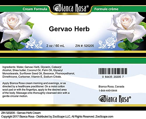 Bianca Rosa Gervao Herb Cream (2 oz, ZIN: 520205) - 3 Pack