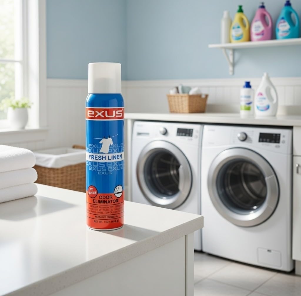 Exus Odor Eliminator & Air Freshener Spray 3.0 Oz. (Black Edition - 2 Pack)
