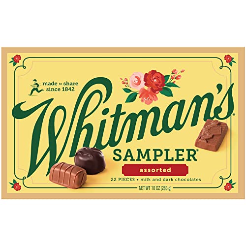 Whitman's Sampler Mother's Day Assorted Chocolates, 10 Ounce (22 Pieces)