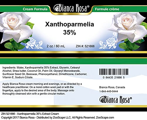 Bianca Rosa Xanthoparmelia 35% Cream (2 oz, ZIN: 521666) - 3 Pack