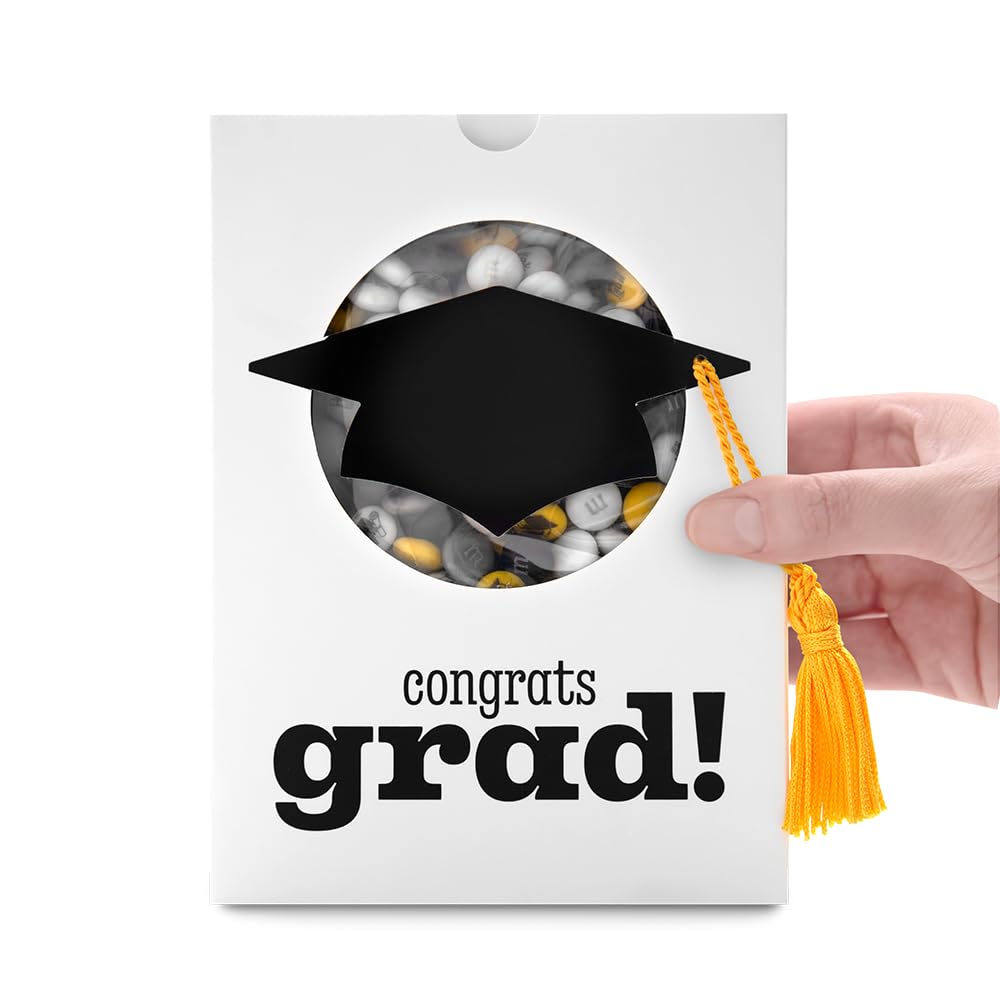 M&M'S Graduation Milk Chocolate Candy, 1 lb Gift Box