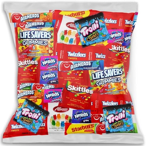 Mixed Candy Assortment Bag Bulk - 2 Pound Assorted Variety by The LakeHouse