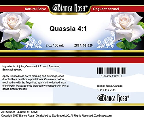Bianca Rosa Quassia 4:1 Salve (2 oz, ZIN: 521229)
