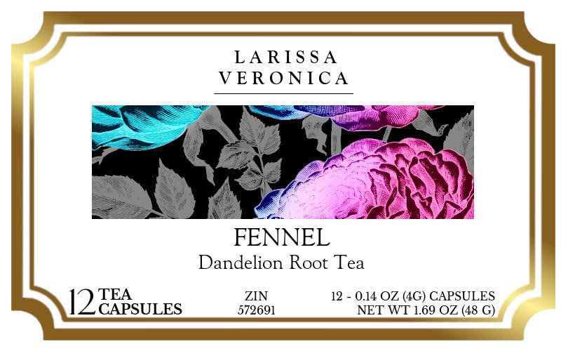 Fennel Dandelion Root Tea (Single Serve K-Cup Pods) (12 pods, ZIN: 572691) - 3 Pack