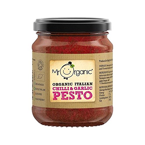 Mr Organic Chilli & Garlic Pesto 190g