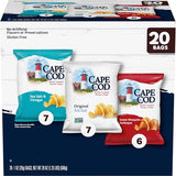 Cape Cod Variety Pack Chips, 20 Count 1 Oz