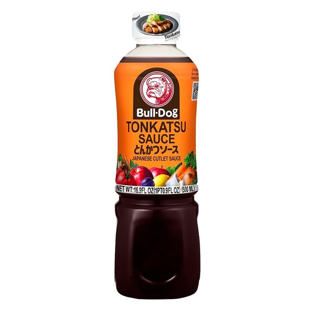 Bull-Dog Vegetable & Fruit Sauce, Tonkatsu Sauce, 16.6 oz
