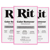 Rit Dye Laundry Treatment Color Remover Powder, 2 oz, 3-Pack