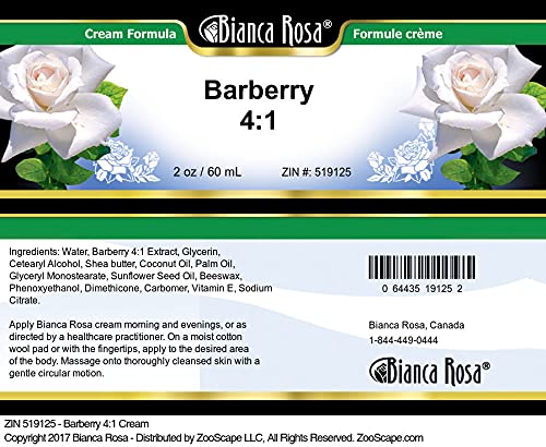 Bianca Rosa Barberry 4:1 Cream (2 oz, ZIN: 519125) - 2 Pack