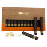 OMNIYA Delicacy Chocolate Cigar Box 12 Pieces Milk Chocolate Cigars (5.82 oz) Gourmet Gift for Birthday, Anniversary, Graduation & Corporate Gifting