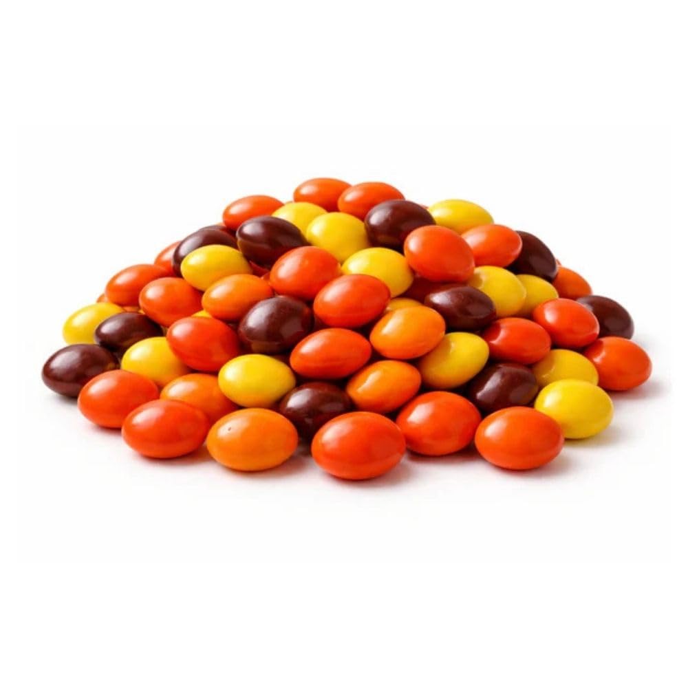 Caramel and Peanut Butter Candy Coated Pieces Bulk Bag - 1 lb (Approx. 50 pieces)