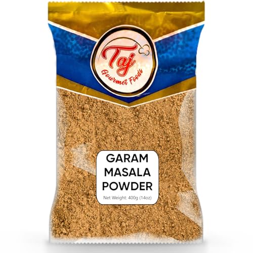 TAJ Garam Masala Powder, 14 Ounce - Unique Blend of Spices | Authentic Indian Spices