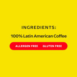Sello Rojo Fuerte Dark Roast Ground Coffee, 10 oz