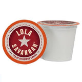 Lola Savannah Pumpkin Spice Caffeinated Coffee Pods in Pod Shaped Containers, 50 Count