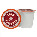Lola Savannah Malibu Blend Caffeinated Coffee Pods Flavored Coffee in Pod Shaped Containers, 50 Count
