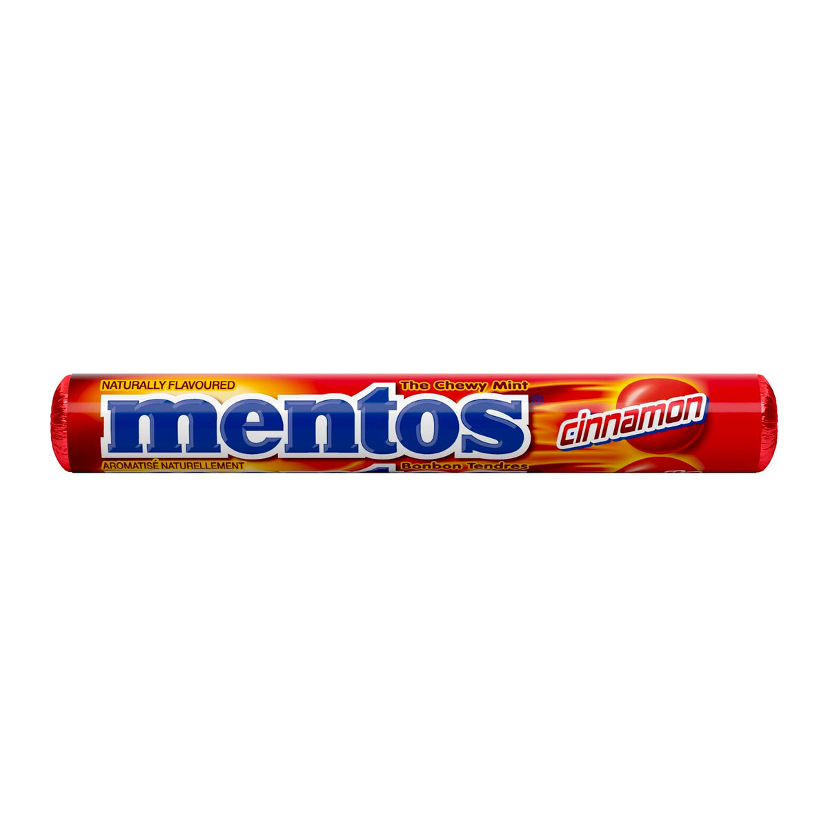 Mentos Cinnamon Candy, 1.32-Ounce Rolls (Pack of 20)