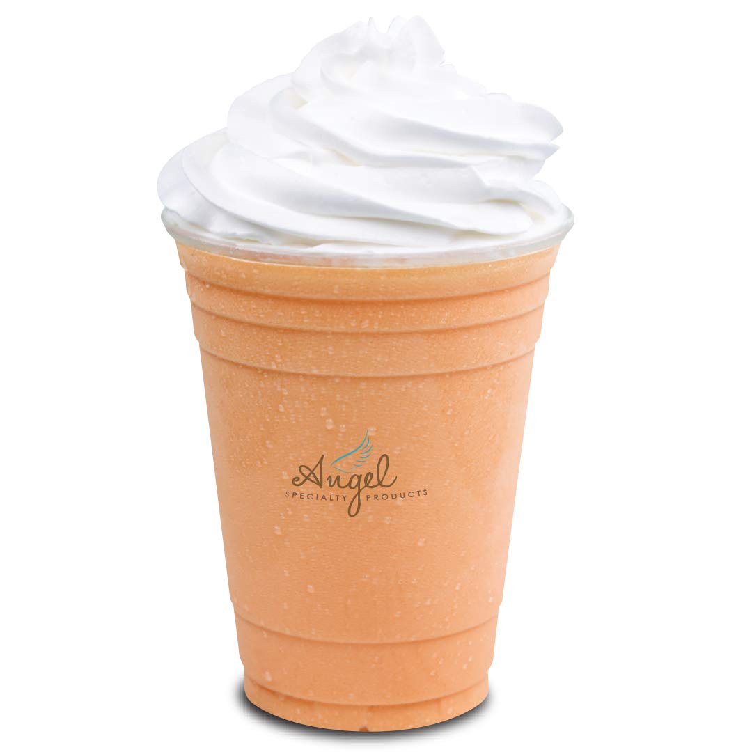 Angel Specialty Products, Blended Smoothie, Frappe Powder Mix, Peaches ‘N Cream [3 LB] [34 Servings]