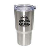 Promos On-Time Team Member Appreciation Set with Tote, Tumbler & Candy Packs for Employee & Staff Appreciation Gift Giving