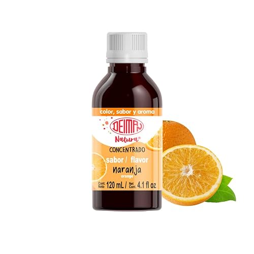 Deiman Natura Artificial Food Flavoring Orange Concentrate (4 fl oz)