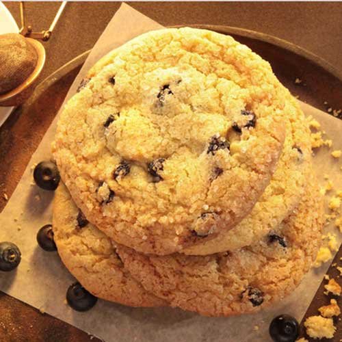 Sweet Street Cookie Puck, Lemon Blueberry Manifesto, 3 Ounce -- 84 per case.
