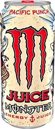 Monster Energy Juice (Pacific Punch, 4 Cans)